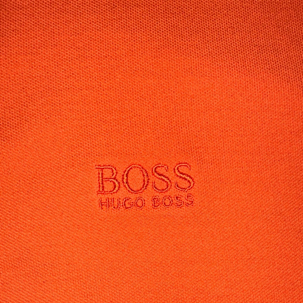 Hugo Boss Orange Polo Shirt Mens XL Short Sleeve Designer Golf - Picture 4 of 7